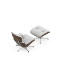 sillón isométrico aislado 3d render png