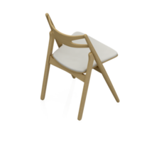 Isometric Chair 3D isolated rendering png