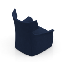 fauteuil isométrique rendu 3d isolé png