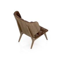 Isometric Chair 3D isolated rendering png