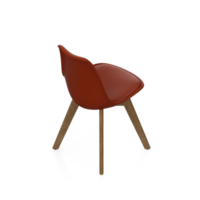 isometrisk stol 3d isolerat tolkning png