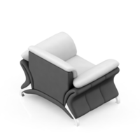 Isometric Armchair Isolated 3D render png