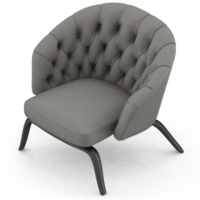 sillón isométrico aislado 3d render png