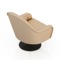 isometrisk stol 3d isolerat tolkning png