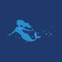 Mermaid vector illustration design