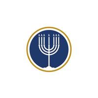 feliz diseño de icono de vector de hanukkah