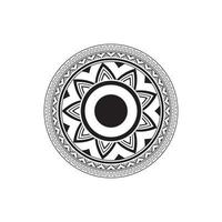 Circular pattern in form of mandala illustration vector