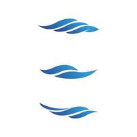 Water wave icon vector design