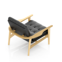 sillón isométrico aislado 3d render png