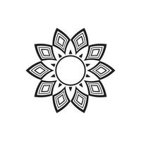 Circular pattern in form of mandala illustration vector