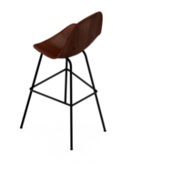 Isometric Chair 3D isolated rendering png