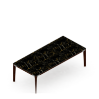 render 3d de mesa isométrica png