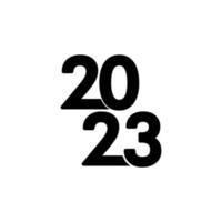 2023 logo vector icon, happy new year vector template