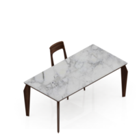 renderização 3d de mesa isométrica png