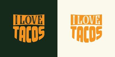 letras de taco con ilustración vectorial cinco de mayo tipografía divertida dibujada a mano conjunto de letras de taco con ilustración vectorial cinco de mayo tipografía divertida dibujada a mano vector