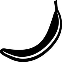 Banana, vector icon.
