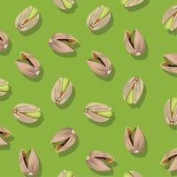 pistachios seeds product pattern vector