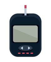 glucometer medical device vector