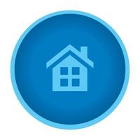 house front facade button vector