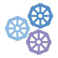 gears machinery cogs setting vector