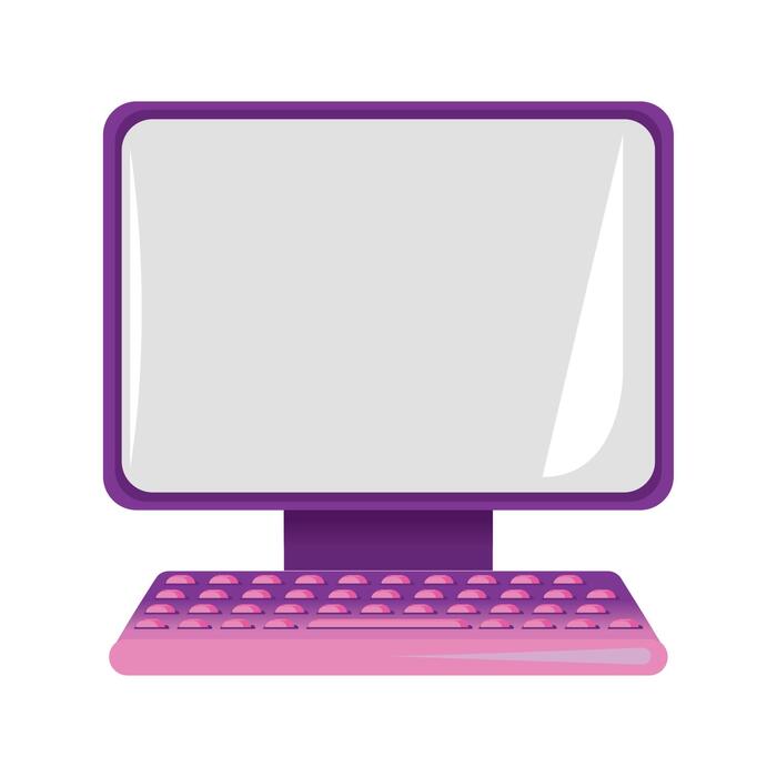 Desktop Computer Vector Art, Icons, and Graphics for Free Download