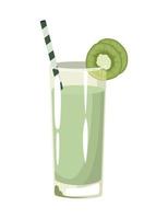 kiwi refresh drink vector