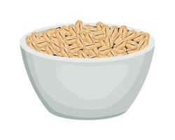 peanuts product in bowl vector