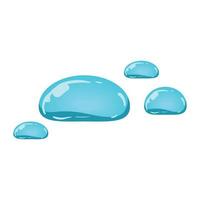 pure water drops vector