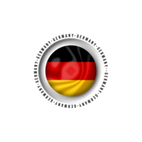 Flag Germany in Football World championship png