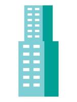 green color building construction vector