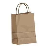 eco shopping bag vector