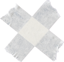 cross white paper tape png