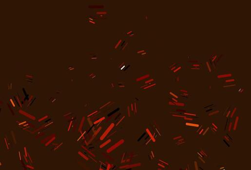 diseño de vector naranja claro con líneas planas.