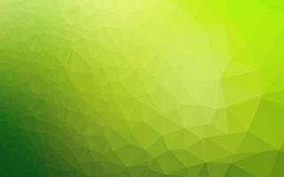 Light Green vector abstract polygonal cover.