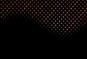 Dark orange vector pattern with symbol of cards.