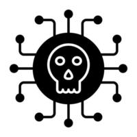 Perfect design icon of network hacking vector