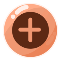 Rounded Plus Button png