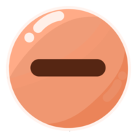 Rounded Minus Button png