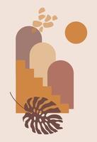 Abstract design. Various forms. Modern art isolated vector graphics.