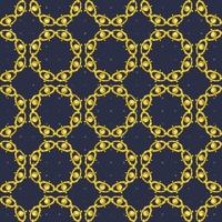Seamless pattern with retro hand-drawn sketch golden chain on dark background. Drawing engraving texture. Great design for fashion, textile, decorative frame, yacht style card vector