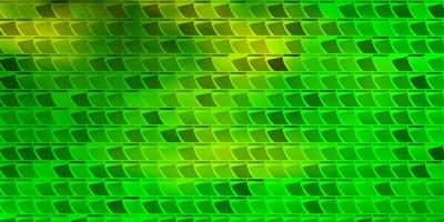 Light Green, Yellow vector template with rectangles.