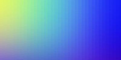 Light Multicolor vector template in rectangles.