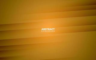 Abstract gold paper with shadow background vector