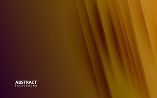 Abstract gold paper with shadow background vector