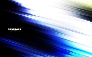 Abstract speed blue color light background vector