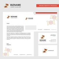 Spider web and spider Business Letterhead Envelope and visiting Card Design vector template