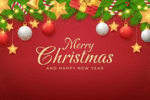 Merry Christmas Background vector