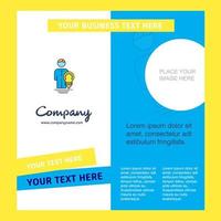 Idea Company Brochure Template Vector Busienss Template