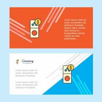 Internet error abstract corporate business banner template horizontal advertising business banner vector