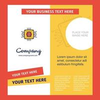 Processor Company Brochure Template Vector Busienss Template